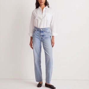 Madewell Low Slung Baggy Jeans PETITE